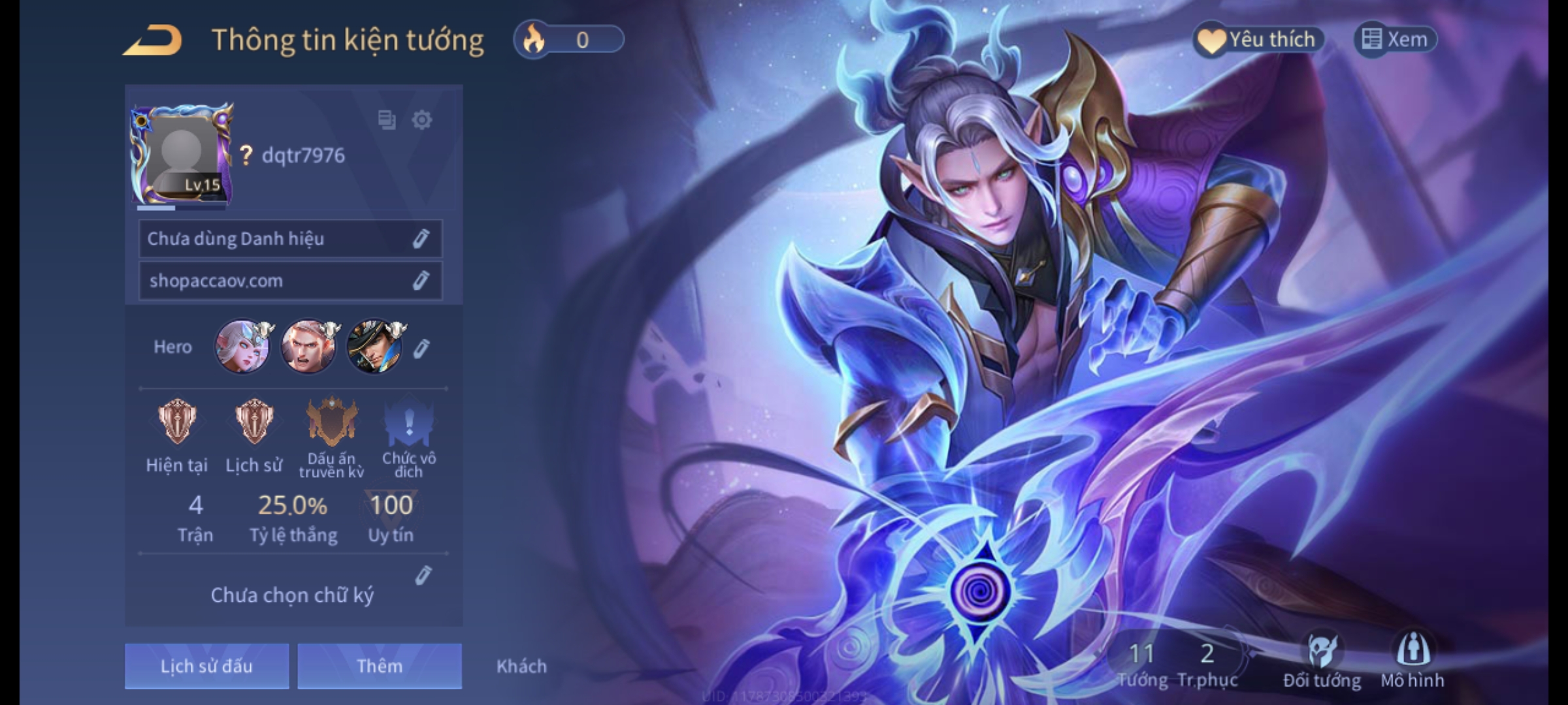 Recommended Account