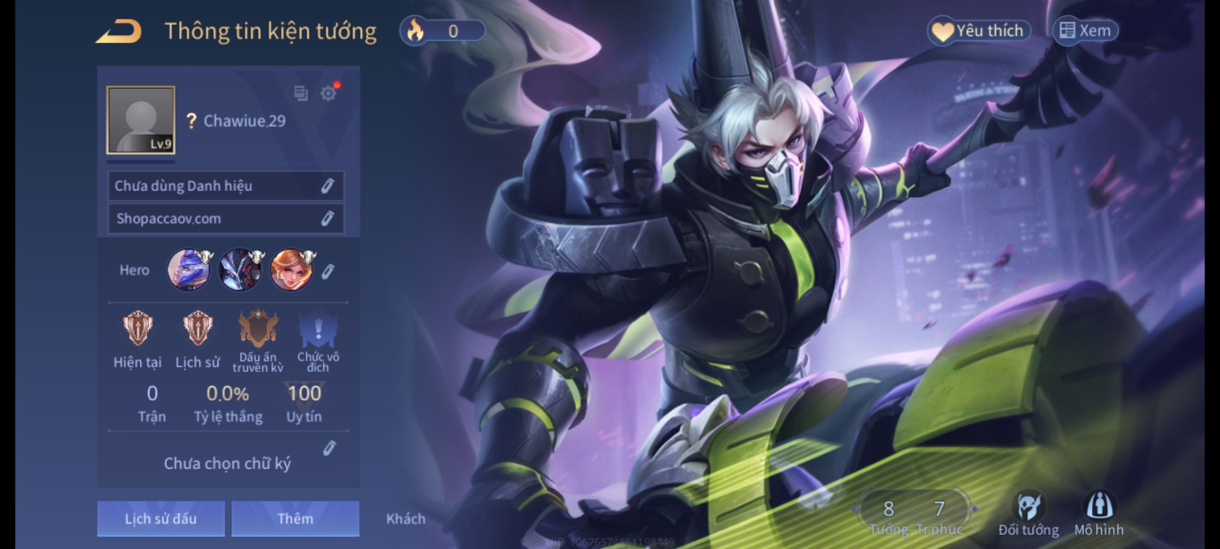 Recommended Account