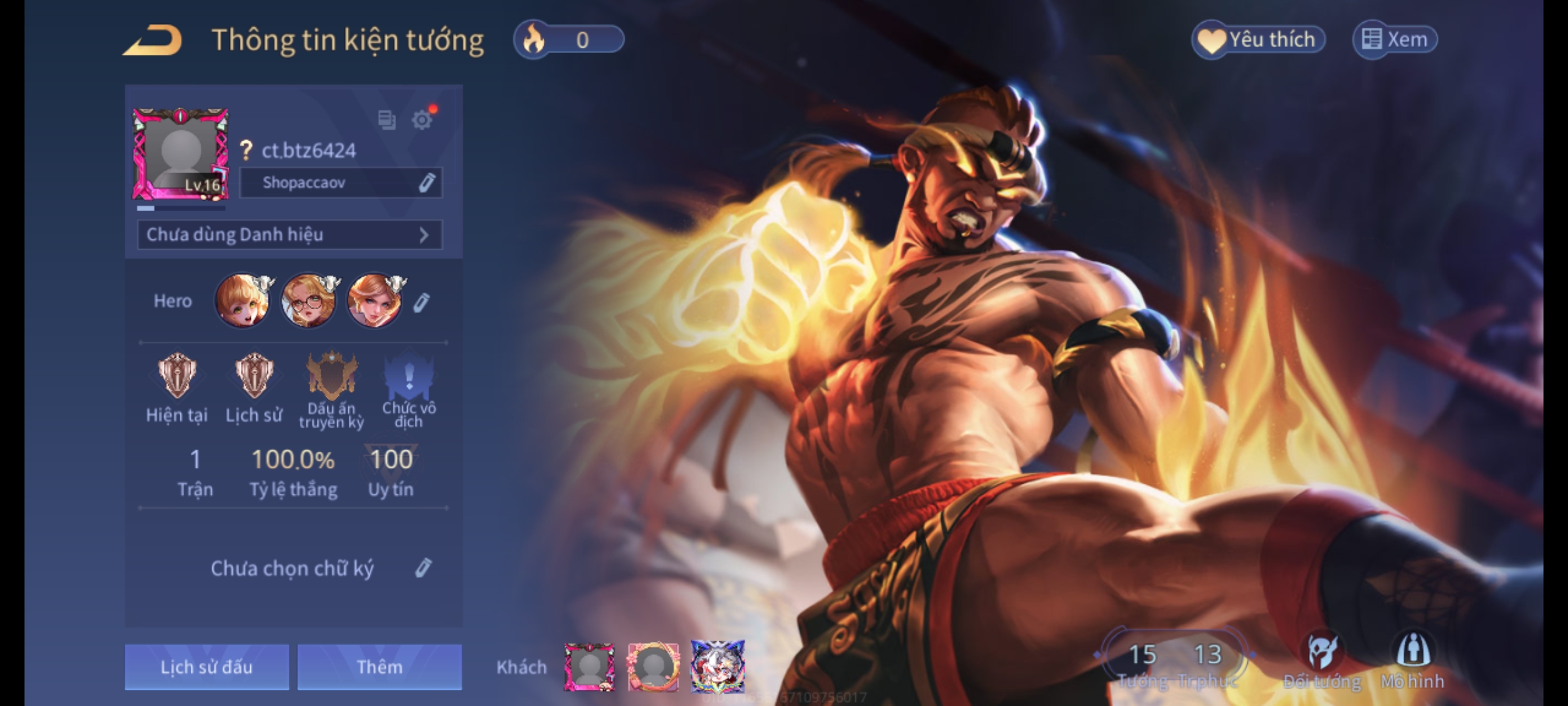 Recommended Account